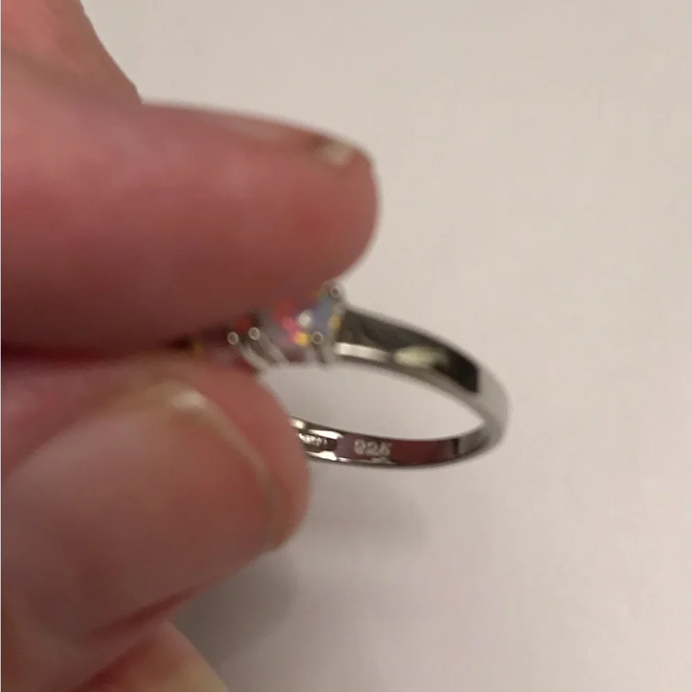Opal 925 Sterling Silver Ring - Picture 3 of 9